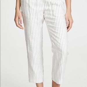 Joie Araona Crop Pinstripe Pants